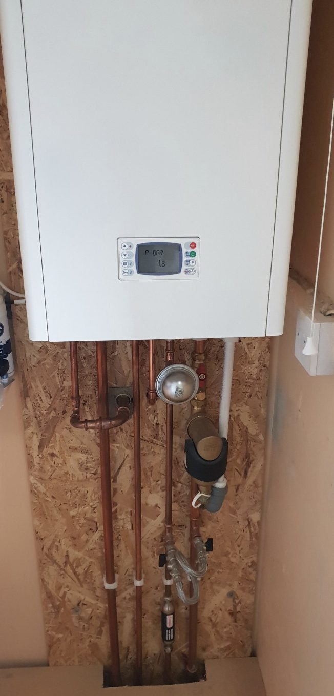 Boiler pipework and pressure gauge checked by Plumber To The Rescue Leeds